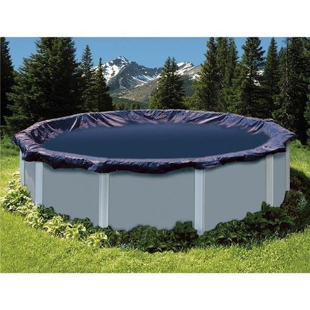 SWIMLINE Swimline S1220OV 12 x 20 ft. Oval Deluxe Winter Cover; Blue & Black S1220OV